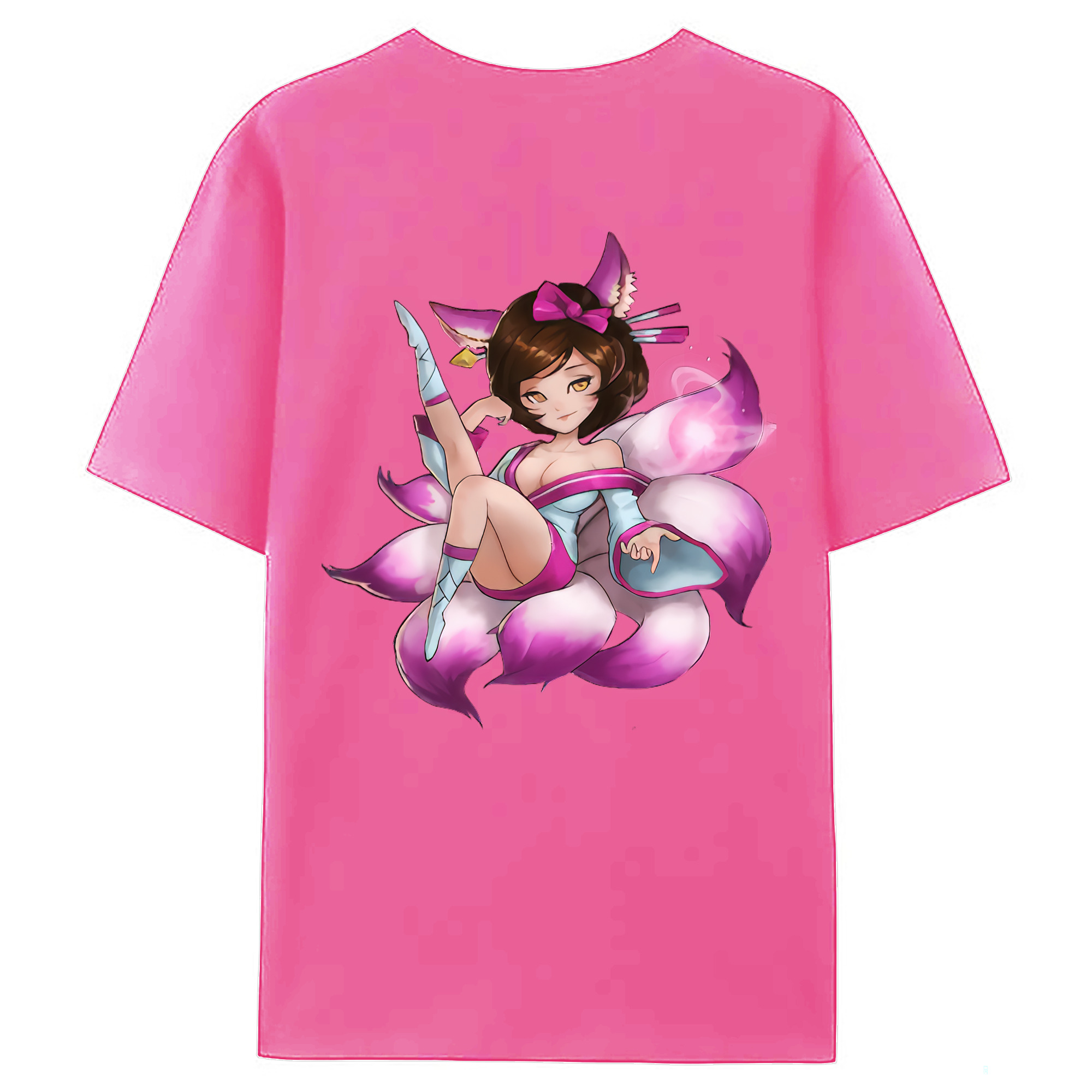 （画像用） リーグ・オブ・レジェンド League of Legends LOL レディース半袖Tシャツ(バックプリント)